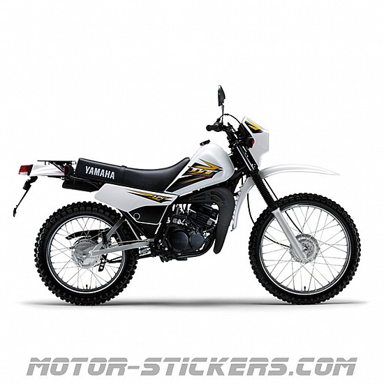 YAMAHA DT 125 91-03 4BL Silverblack DEKOR DECAL KIT Aufkleber Verkleidung 13 EUR 99,00 - DE